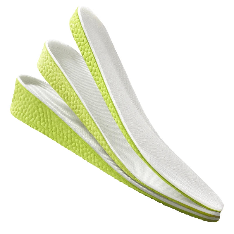 Adjustable Height Increase Insoles – Comfortable & Breathable Shoe Inserts (1.5cm-3.5cm)