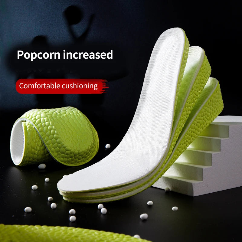 Adjustable Height Increase Insoles – Comfortable & Breathable Shoe Inserts (1.5cm-3.5cm)