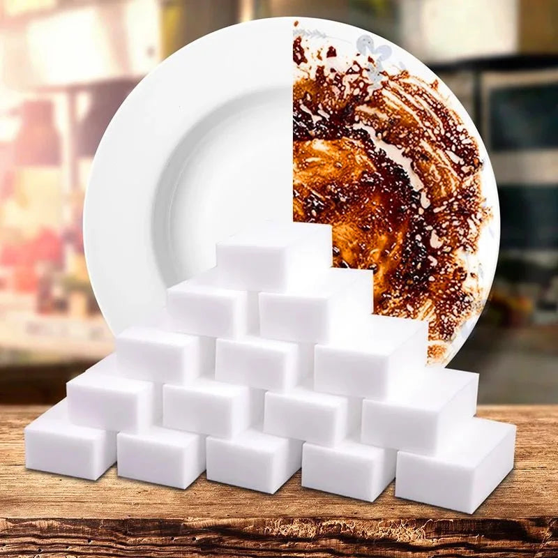 Magic Melamine Sponge Eraser – Multi-Purpose Cleaner for Kitchen & Bathroom