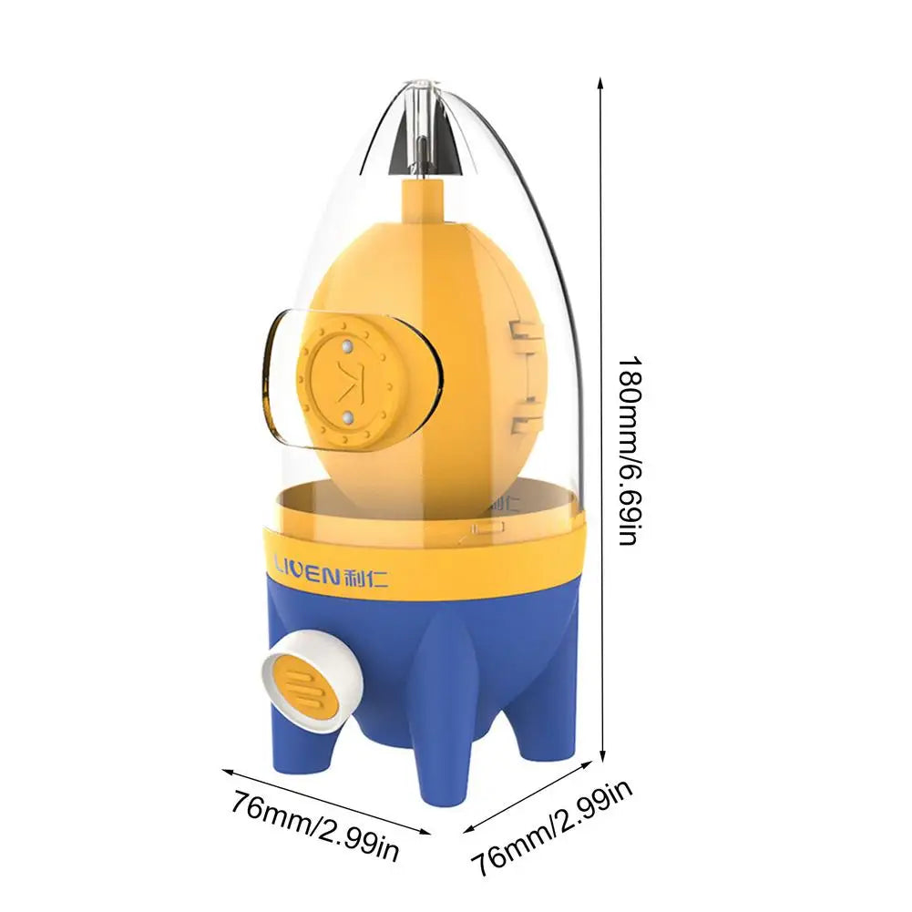 Hand-Powered Golden Egg Mixer – Blend Egg Yolk & White Without Breaking the Shell