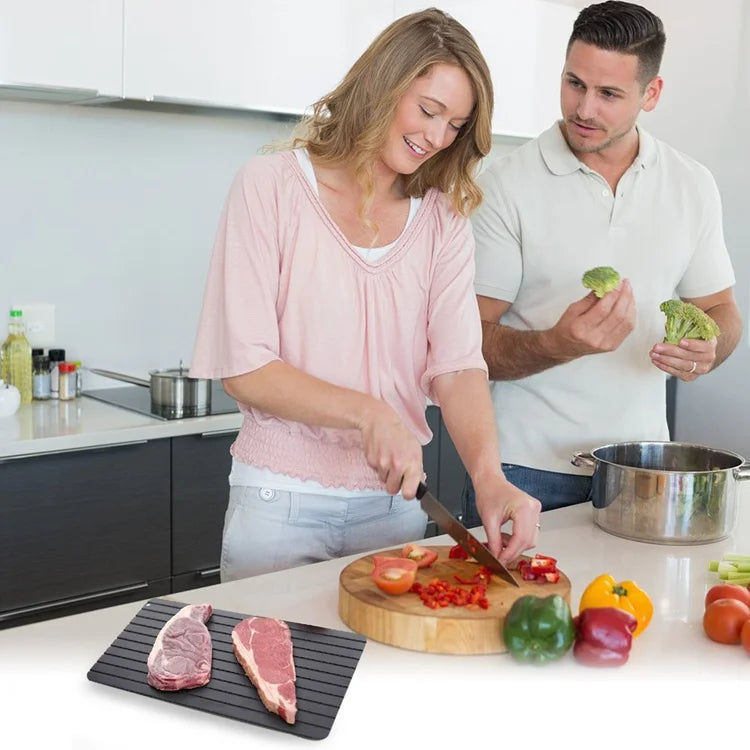 Aluminum Fast Defrosting Tray – Multiple Sizes