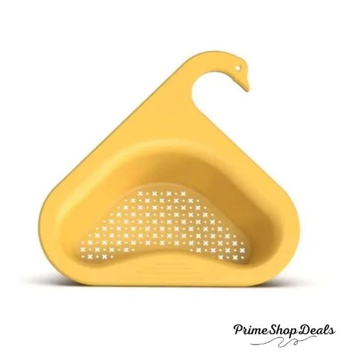 Swan-Shaped Sink Drain Basket - Multifunctional Kitchen Strainer & Organizer