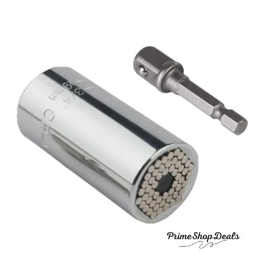 Universal Magic Socket Wrench Set – 7 to 19mm Multi-Tool with Extension Rod