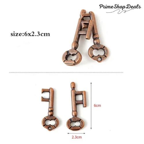 Classic IQ Metal Brain Teaser Puzzle Game for All Ages