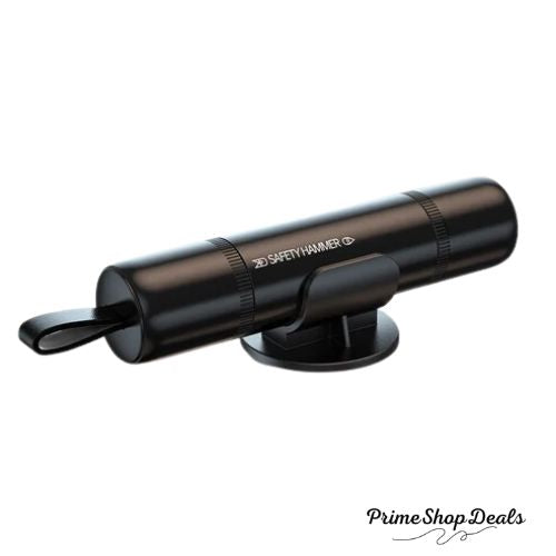 2-in-1 Car Emergency Glass Breaker & Seatbelt Cutter – High-Strength Rescue Tool