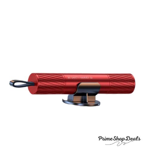 2-in-1 Car Emergency Glass Breaker & Seatbelt Cutter – High-Strength Rescue Tool