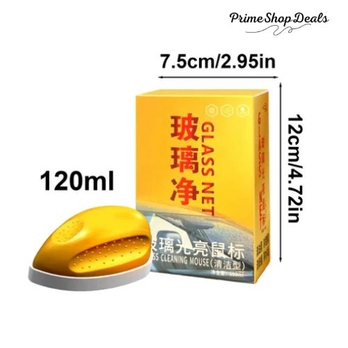 Automotive Glass Cleaner Brush & Oil Film Remover – 120ml