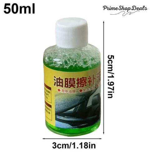 Automotive Glass Cleaner Brush & Oil Film Remover – 120ml