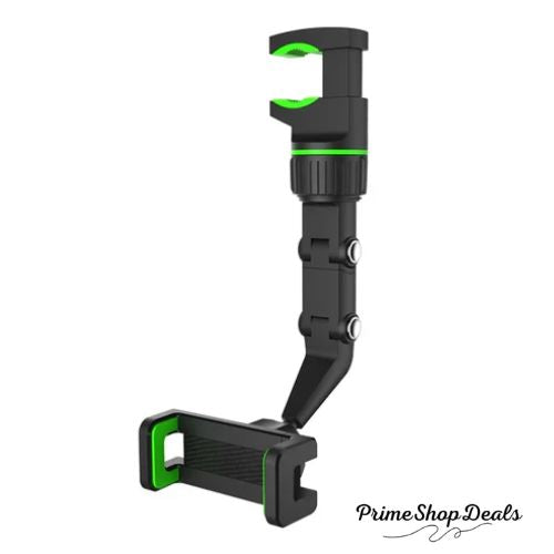 360° Rotating Rearview Mirror Phone Holder – Universal Mount for All Smartphones