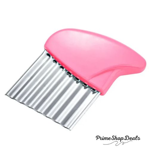 Stainless Steel Wave-Edged Vegetable and Potato Slicer