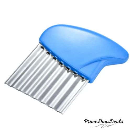 Stainless Steel Wave-Edged Vegetable and Potato Slicer