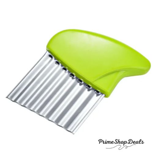 Stainless Steel Wave-Edged Vegetable and Potato Slicer