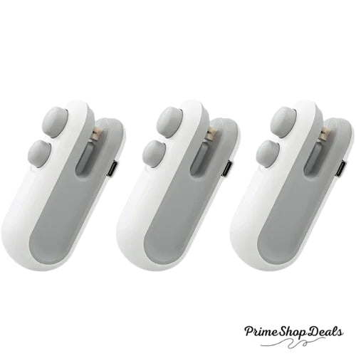 Portable 2-in-1 Rechargeable Mini Heat Sealer