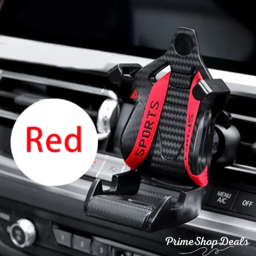 Racing-Style Seat Car Air Vent Phone Holder
