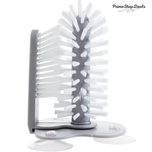 2-in-1 Suction Cup Sink Brush