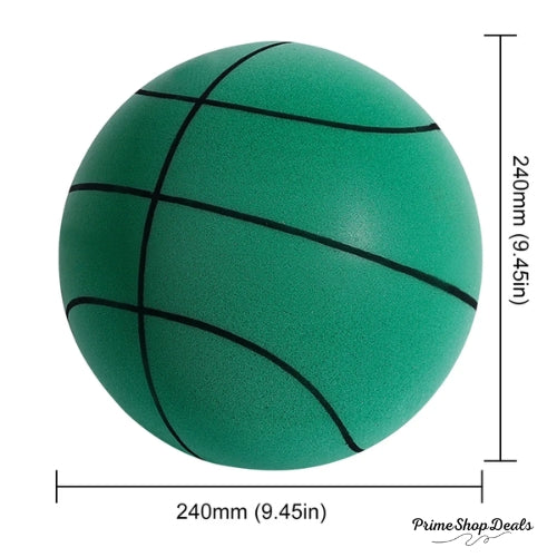 Kids Indoor Silent Basketball - High-Resilience Foam Ball