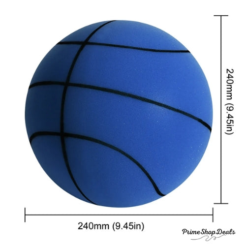 Kids Indoor Silent Basketball - High-Resilience Foam Ball