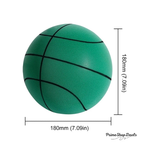 Kids Indoor Silent Basketball - High-Resilience Foam Ball