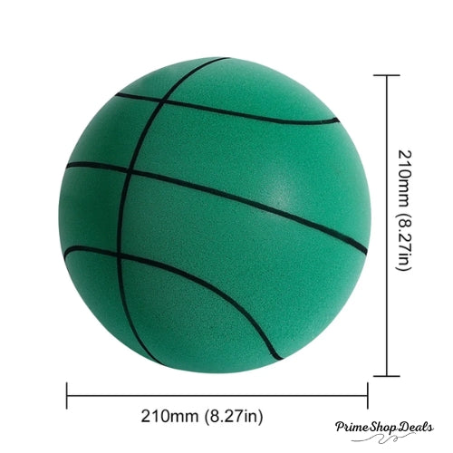 Kids Indoor Silent Basketball - High-Resilience Foam Ball