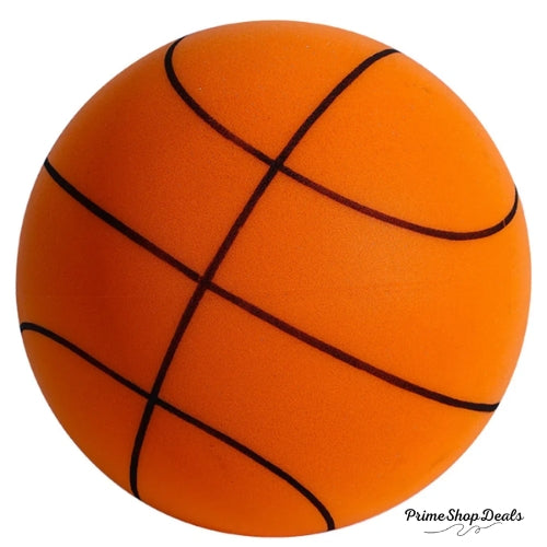 Kids Indoor Silent Basketball - High-Resilience Foam Ball