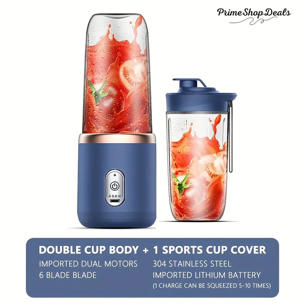 Wireless Portable Juicer Blender – Fresh Juice Anytime, Anywhere