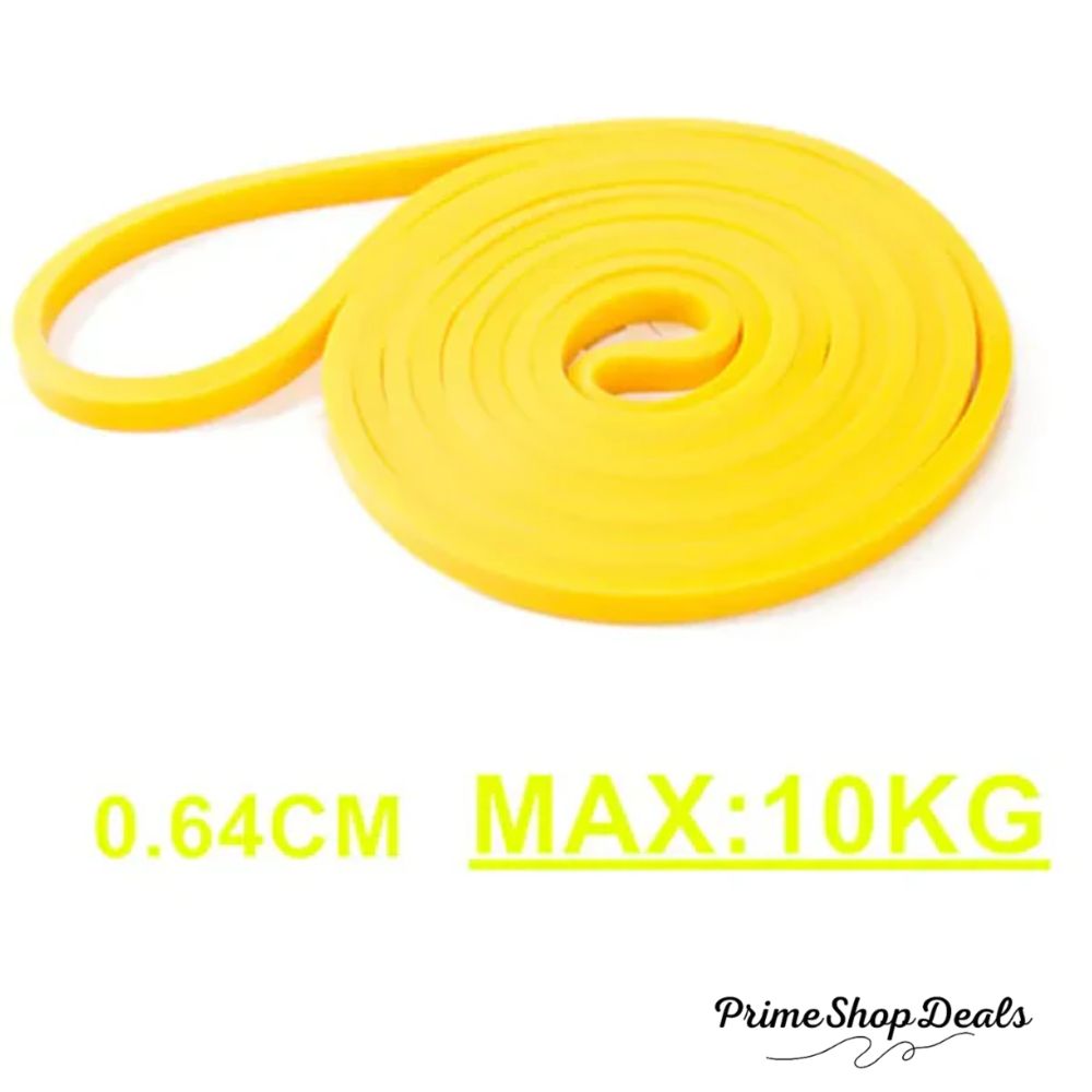 Tough Latex Resistance Bands for Strength & Fitness Training