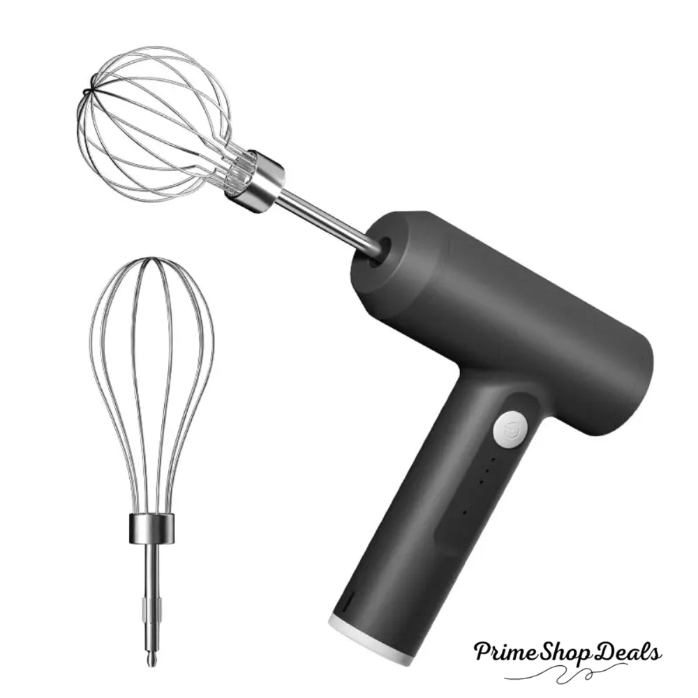 Portable 3-Speed Electric Hand Mixer - Egg Beater & Baking Tool
