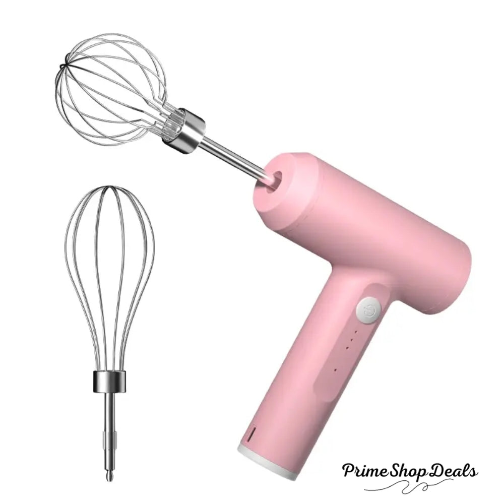 Portable 3-Speed Electric Hand Mixer - Egg Beater & Baking Tool