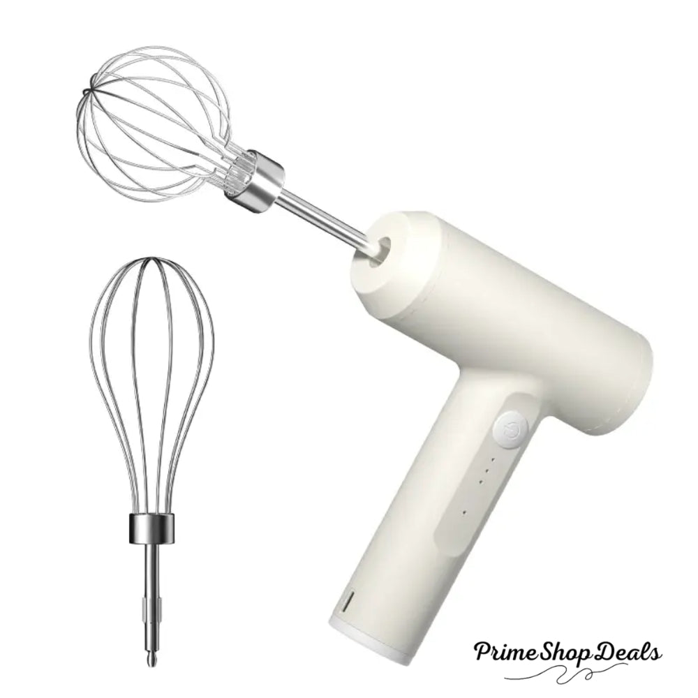 Portable 3-Speed Electric Hand Mixer - Egg Beater & Baking Tool