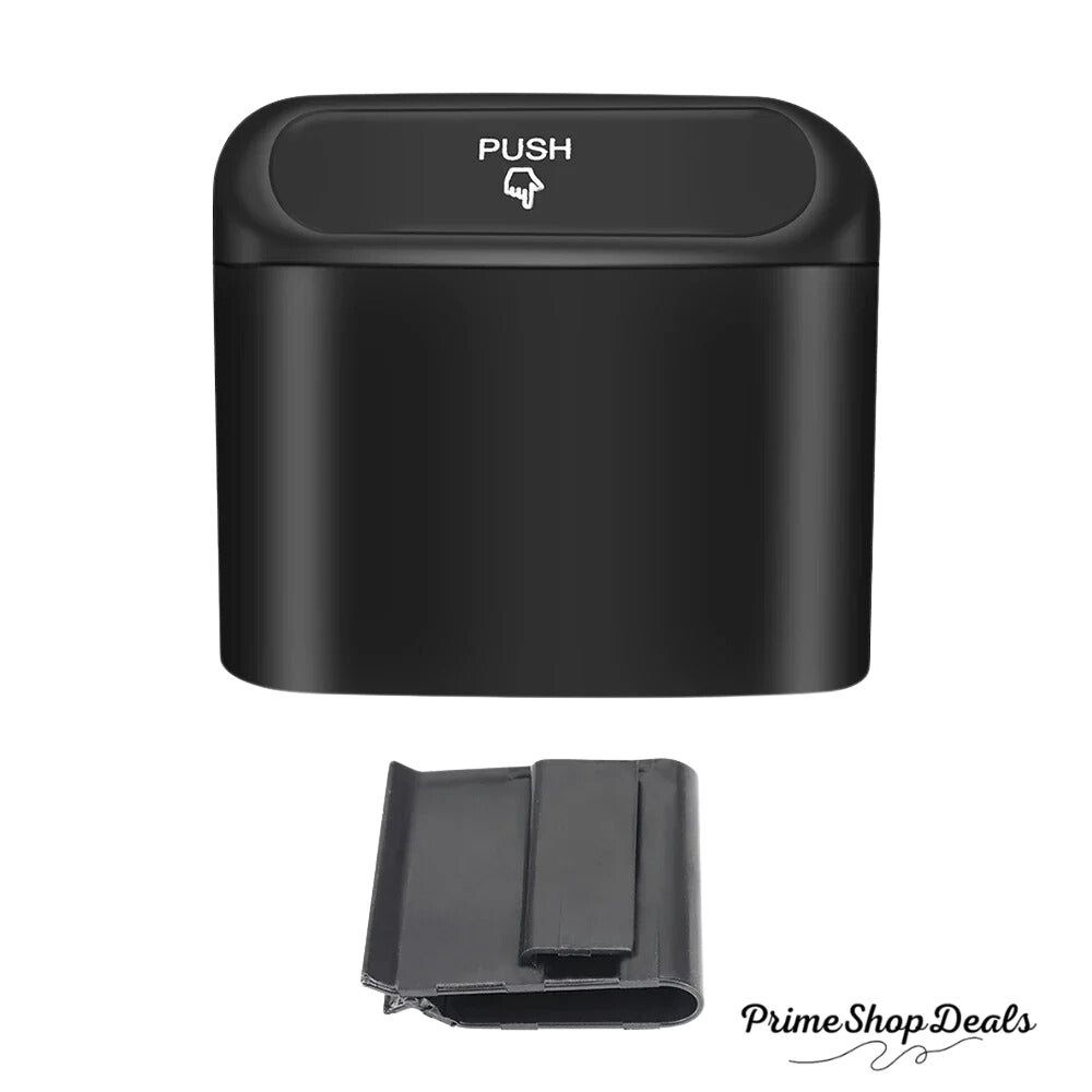 Compact Car Trash Bin - Universal Car Interior Organizer