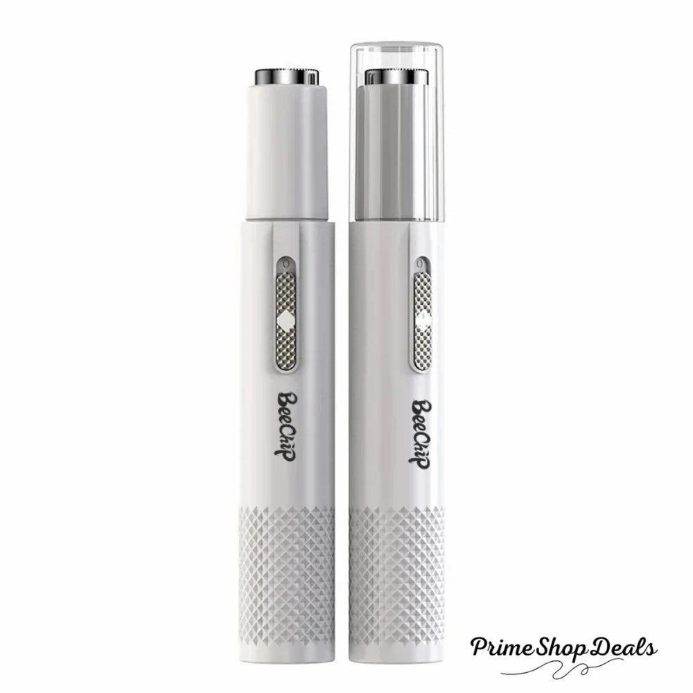 USB Rechargeable Nose and Ear Hair Trimmer – Unisex Metal Electric Shaver
