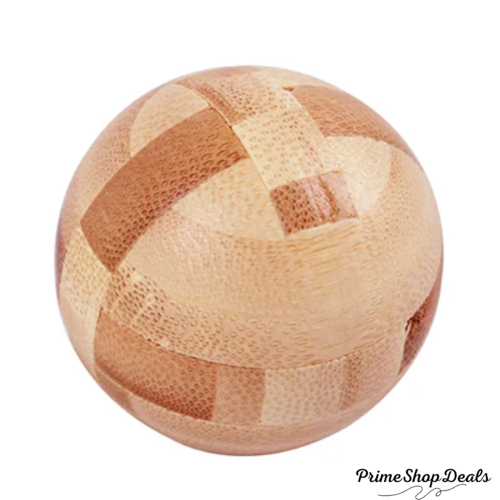 Wooden Kong Ming & Lu Ban Lock 3D IQ Puzzle Toy