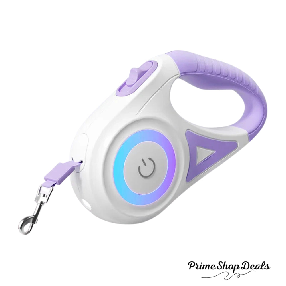 5M Automatic Retractable Dog Leash with LED Light