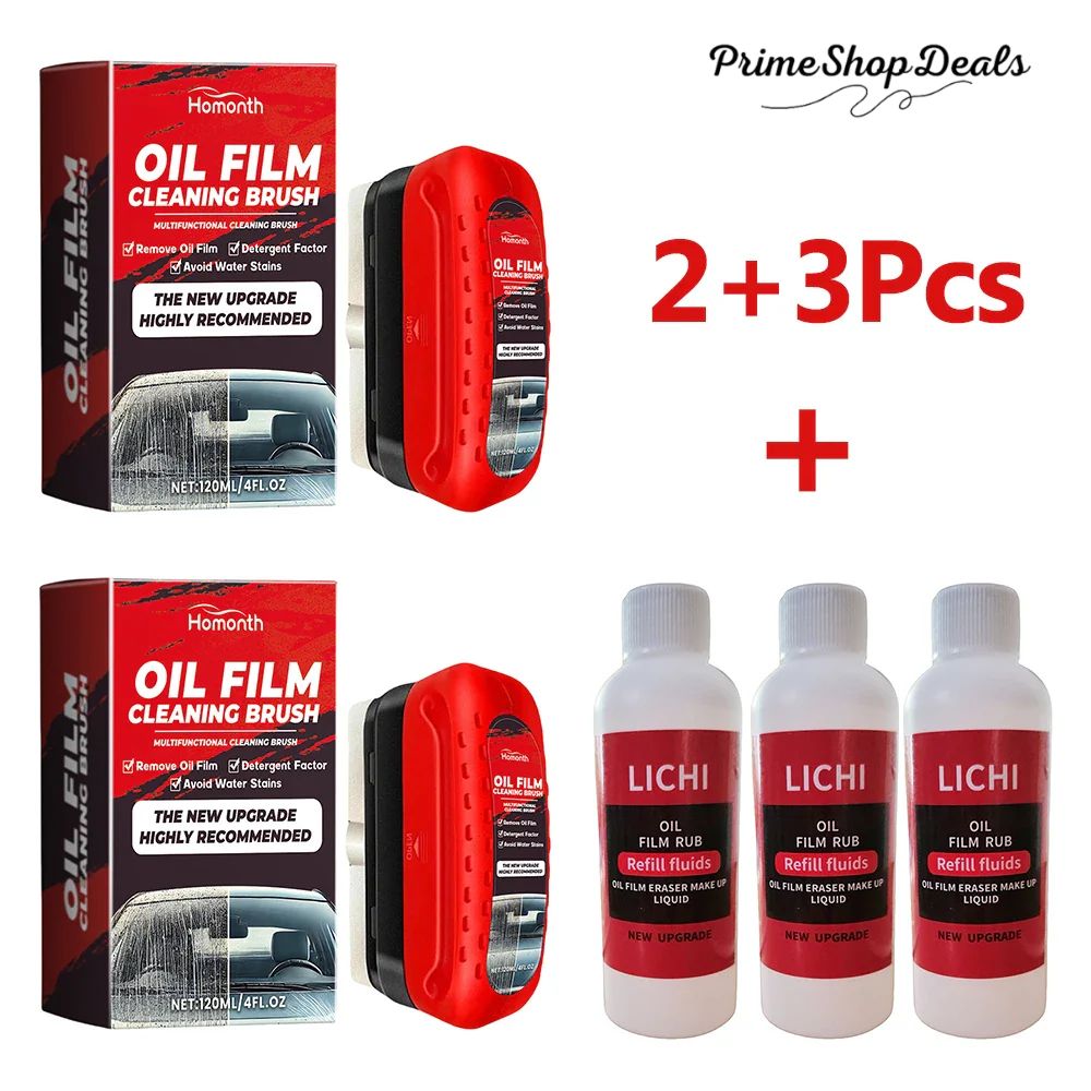 Clear Your Windshield in Seconds — Oil Film Remover