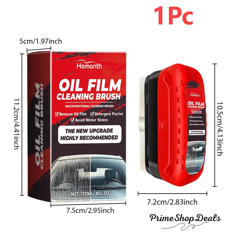 Clear Your Windshield in Seconds — Oil Film Remover