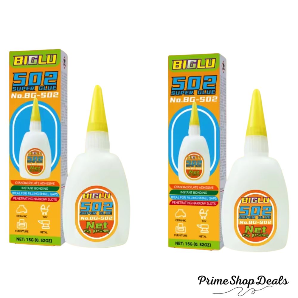 502 Super Glue – Strong, Fast-Drying Instant Adhesive