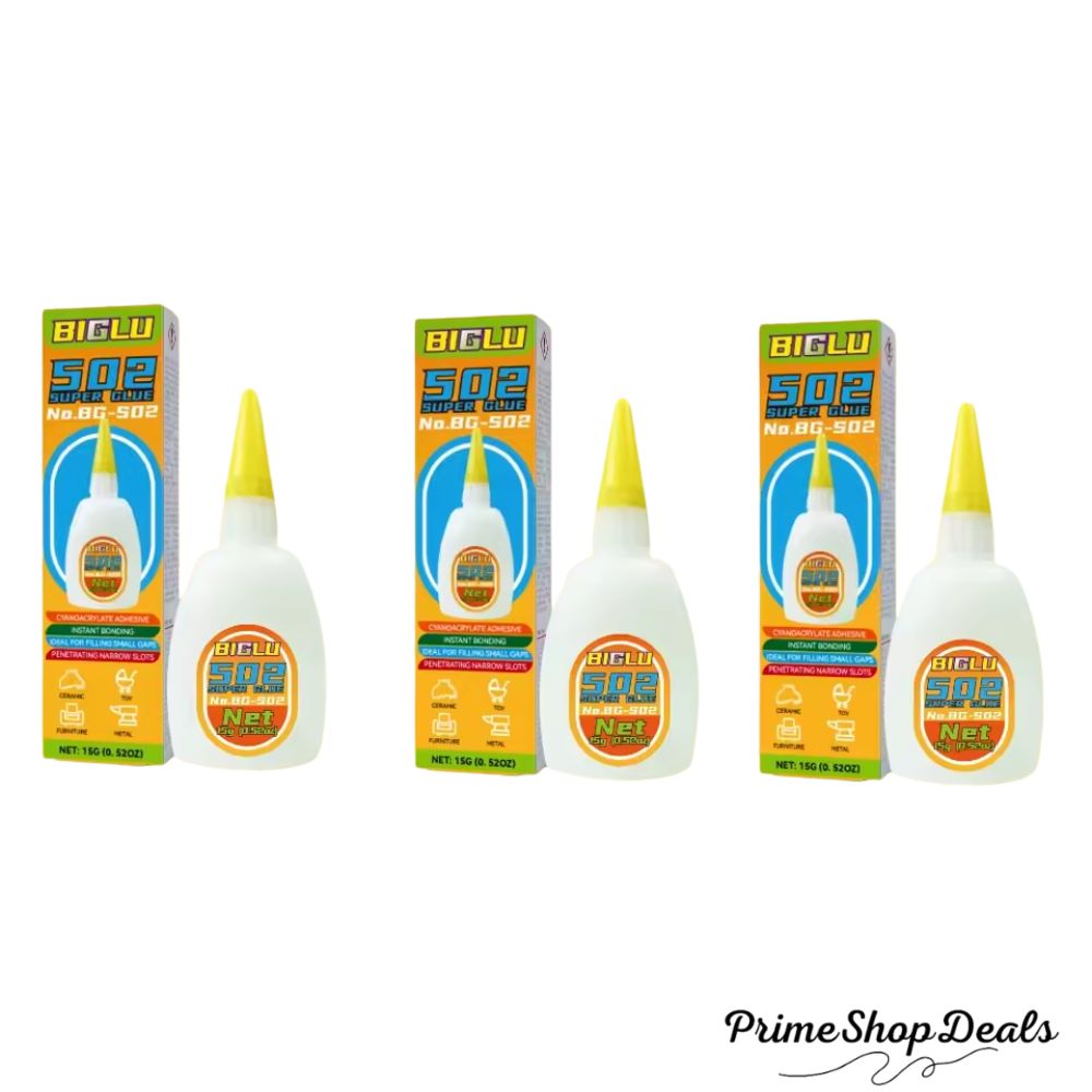 502 Super Glue – Strong, Fast-Drying Instant Adhesive