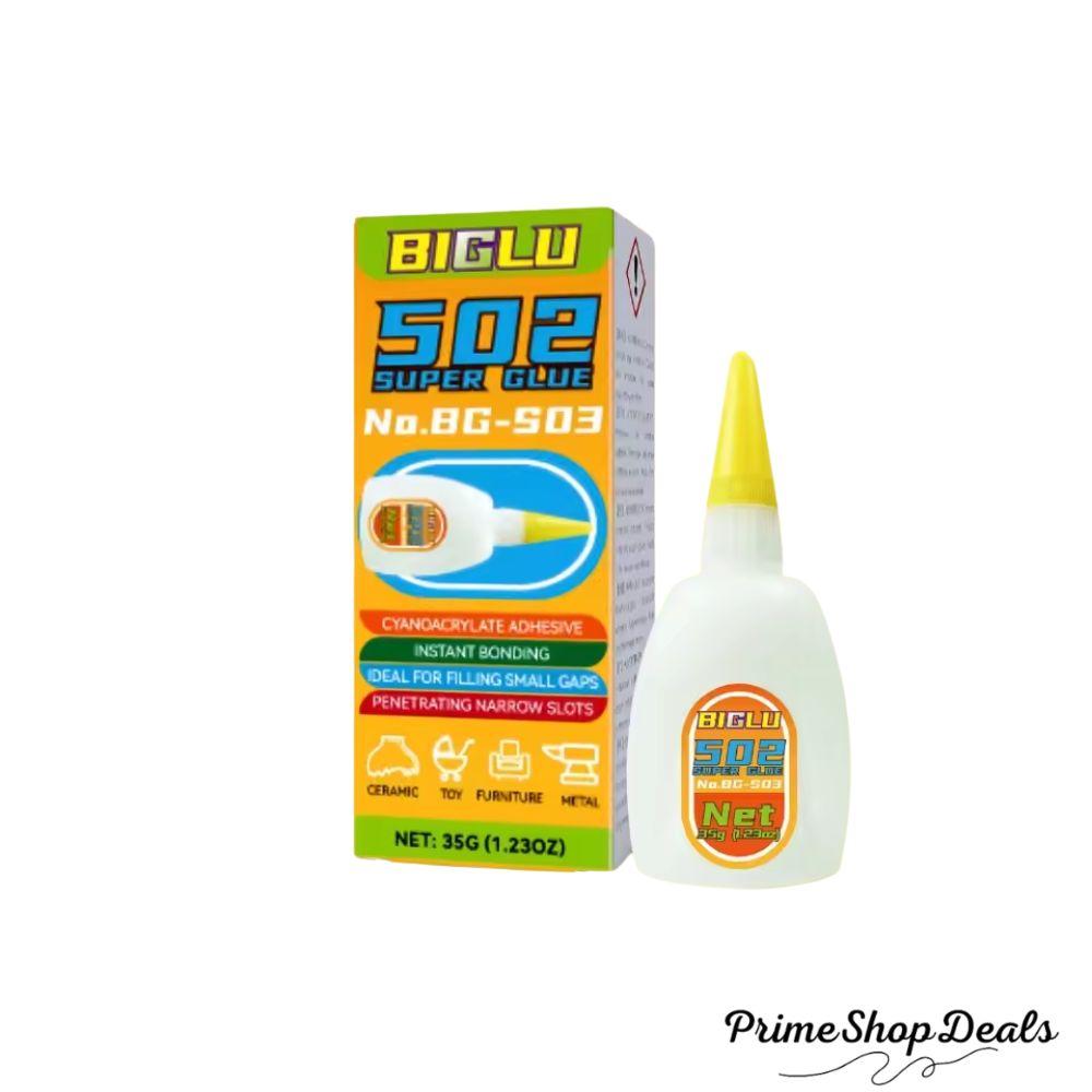 502 Super Glue – Strong, Fast-Drying Instant Adhesive