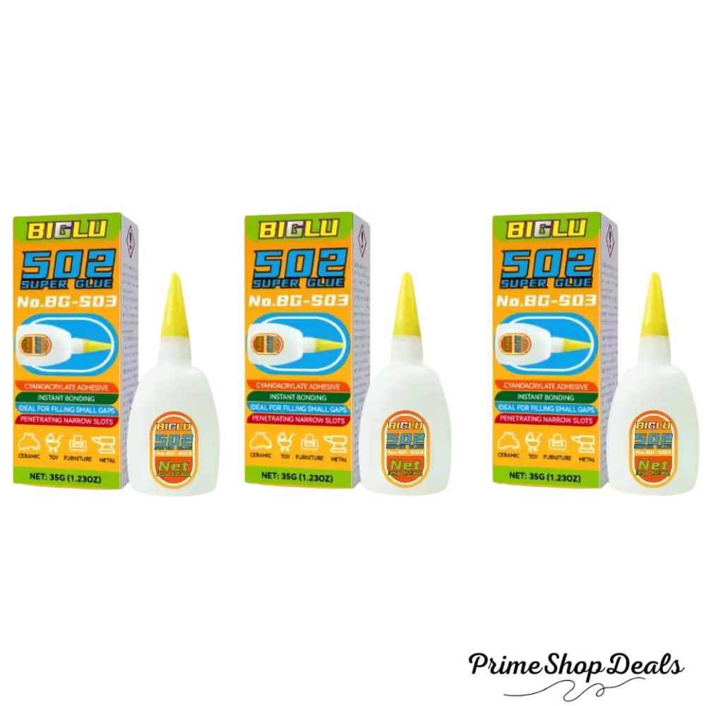 502 Super Glue – Strong, Fast-Drying Instant Adhesive