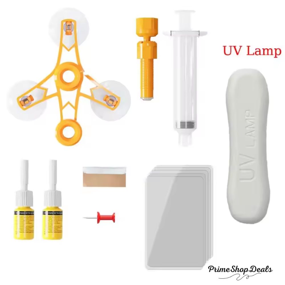 DIY Windshield Crack Repair Kit – Easy Fix for Chips & Scratches