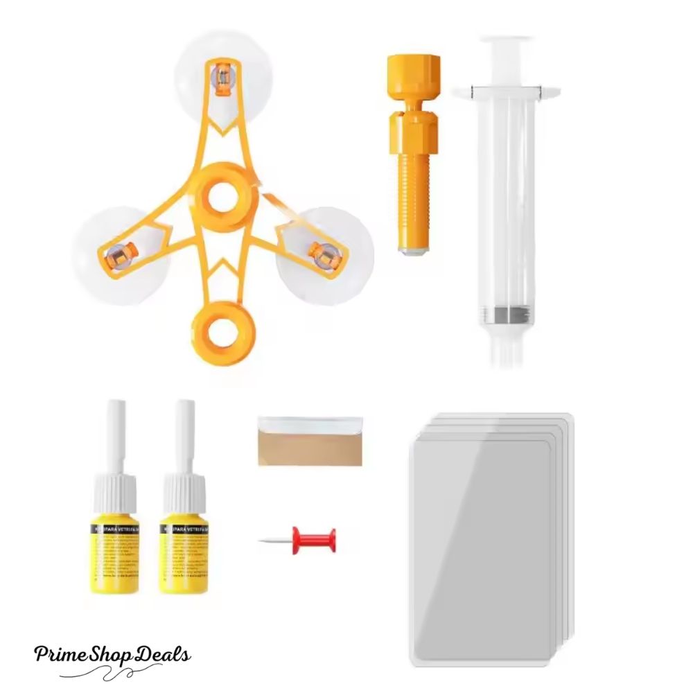 DIY Windshield Crack Repair Kit – Easy Fix for Chips & Scratches
