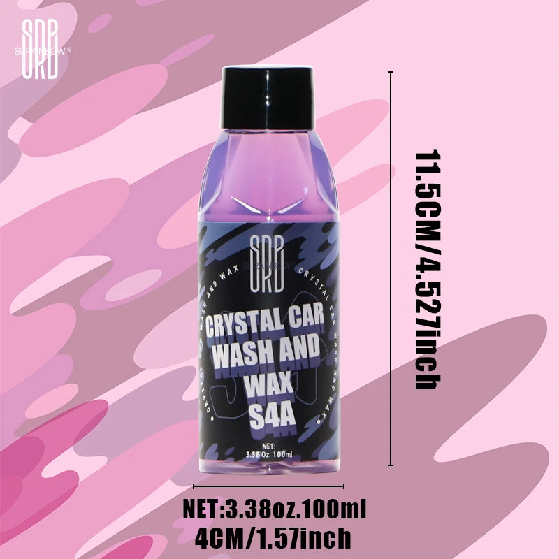 Crystal Car Wash and Wax - Shine and Protect in One Step
