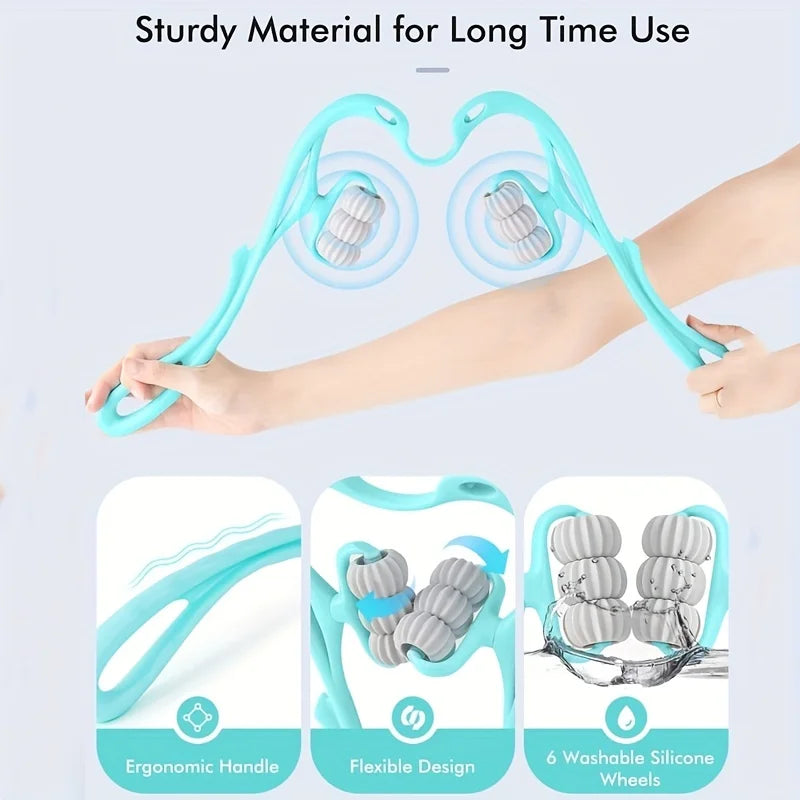 Dual Trigger Point Neck and Shoulder Massage Roller