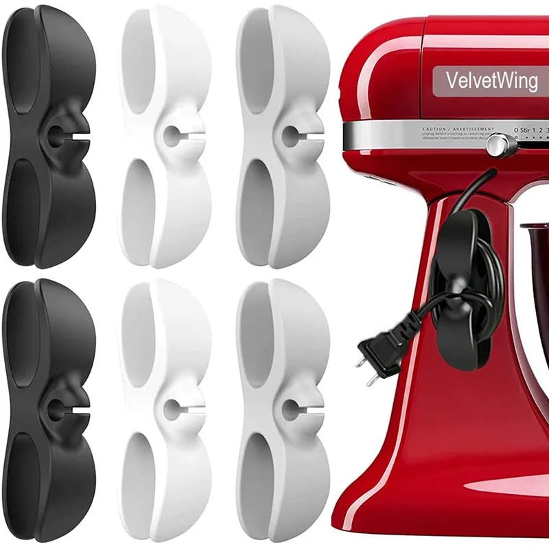 4-Piece Kitchen Appliance Cord Winder & Organizer Set