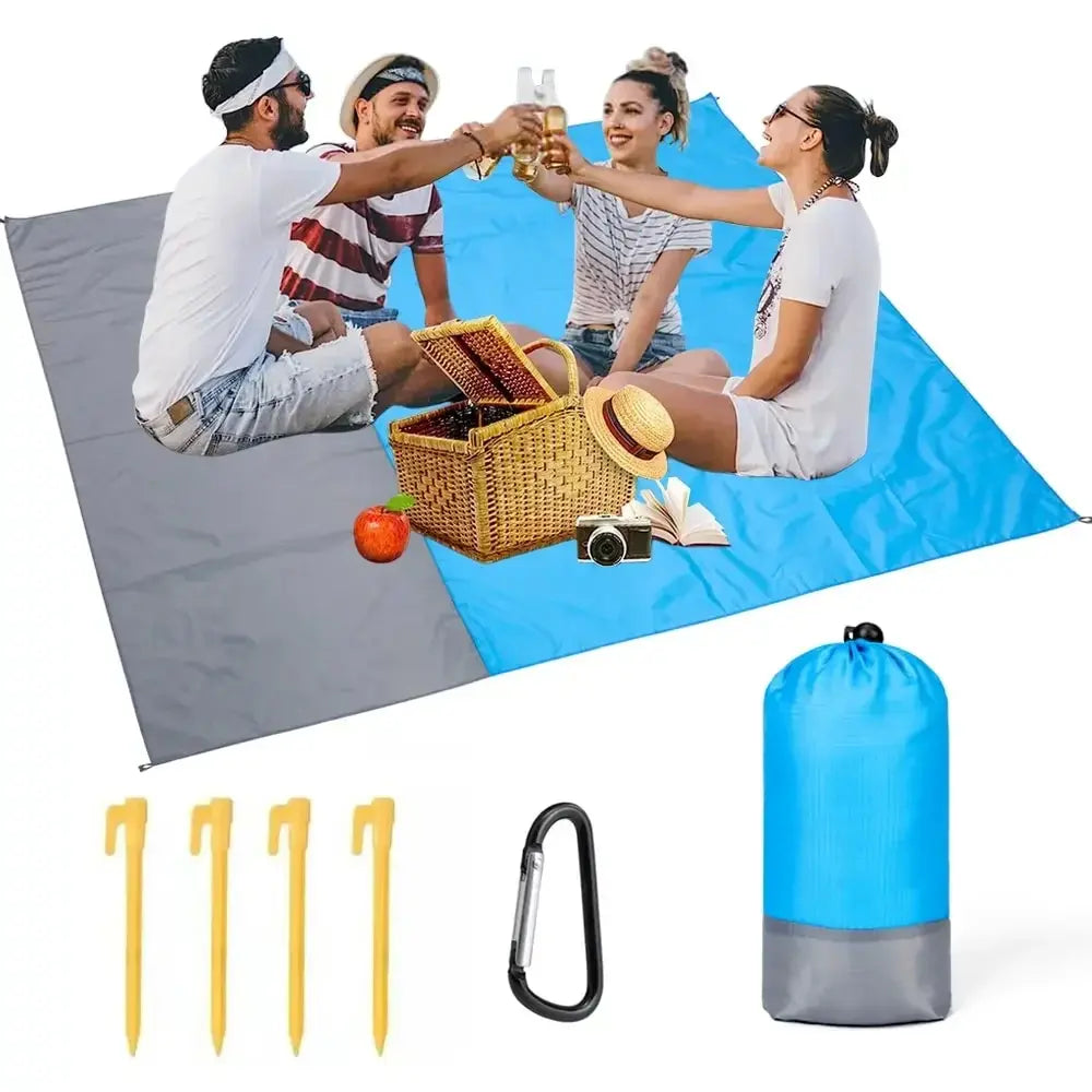 Sandproof & Waterproof Beach Blanket - 200 x 140cm