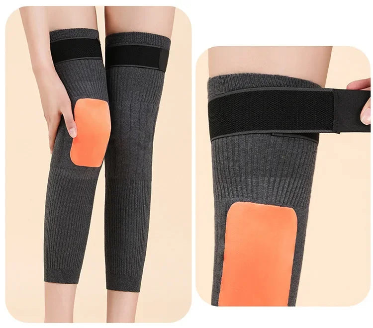 Thermal Knee Warmers – Soft, Heated & Non-Slip Support