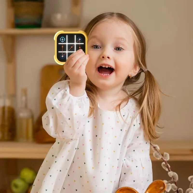 Portable Electronic Tic-Tac-Toe Game – Fun & Educational Puzzle for Kids and Adults