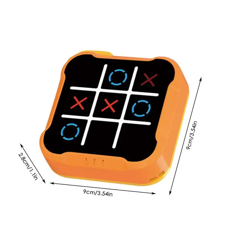 Portable Electronic Tic-Tac-Toe Game – Fun & Educational Puzzle for Kids and Adults