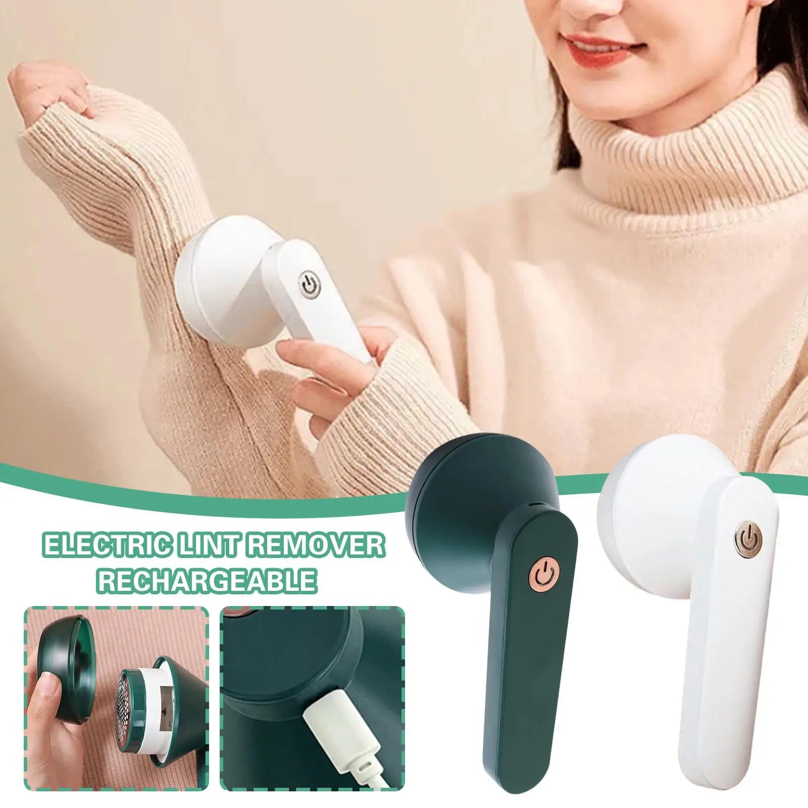 Rechargeable Electric Lint Remover for Clothing