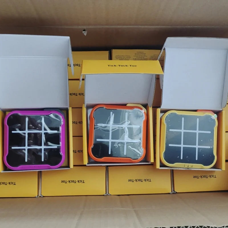 Portable Electronic Tic-Tac-Toe Game – Fun & Educational Puzzle for Kids and Adults